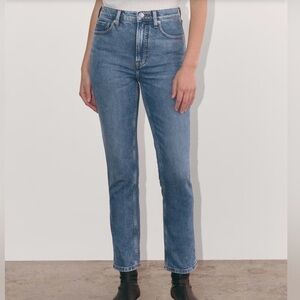 Everlane The Original Cheeky Jean Organic Cotton Size 25 Crop EUC